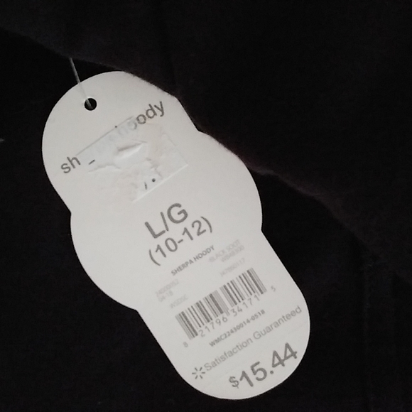 Boy's/Youth Winter Coat and Fleece Hoodie Bundle. Size L 10-12. Wonder Nation. - Picture 8 of 9